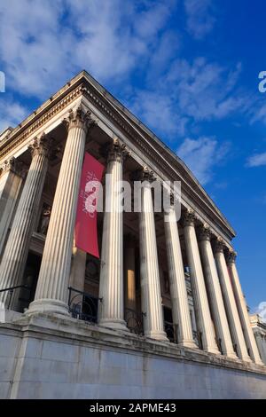 National Gallery, Trafalgar Square, Londres, Angleterre, Royaume-Uni