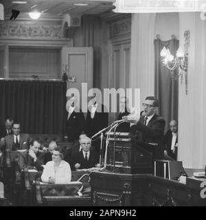 Note de radiodiffusion et de télévision à la Chambre Cuckoek au mot Date: 7 juillet 1965 mots clés: Nom De La Personne politique: Cuckoek Nom de l'institution: Deuxième chambre Banque D'Images