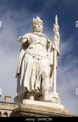 Statue de la liberté à Saint-Marin Banque D'Images