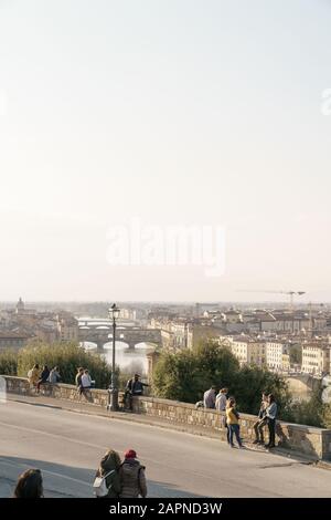 vue sur florence Banque D'Images