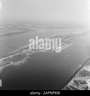 Ports, Maasvlakte Date: Non daté lieu: Rotterdam, Zuid-Holland mots clés: Ports Nom personnel: Maasvlakte Nom de l'institution: Europoort, Princess Margriethaven Banque D'Images