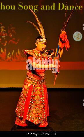 Guizhou Song And Dance Troupe Chine Banque D'Images