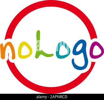signe vectoriel nologo Illustration de Vecteur