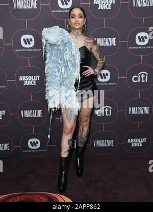 Hollywood, Californie, États-Unis. 23 janvier 2020. Kehlani. Warner Music Group Pre-Grammy Party 2020 A Eu Lieu Au Hollywood Athletic Club. Crédit Photo: Birdie Thompson/Admedia /Mediapunch Crédit: Mediapunch Inc/Alay Live News Banque D'Images