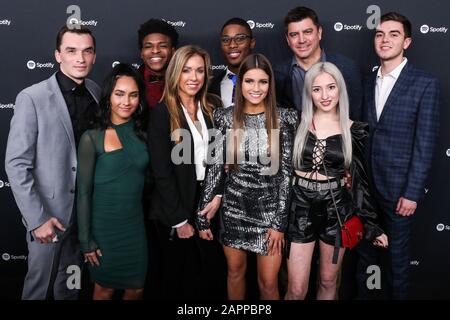 West Hollywood, États-Unis. 23 janvier 2020. West HOLLYWOOD, LOS ANGELES, CALIFORNIE, États-Unis - 23 JANVIER : le casting « Cheer » de Netflix arrive au Spotify Best New Artist 2020 Party qui s'est tenu au Lot Studios le 23 janvier 2020 à West Hollywood, Los Angeles, Californie, États-Unis. (Photo De Xavier Collin/Image Press Agency) Crédit: Image Press Agency/Alay Live News Banque D'Images