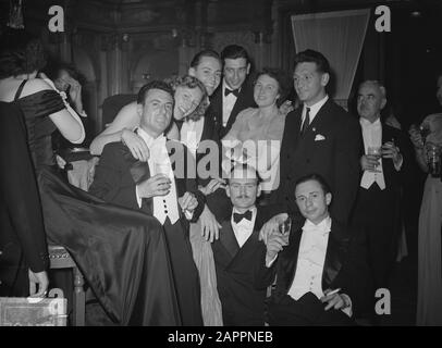 Tournoi International De Hockey Den Haag Date : 14 Avril 1949 Lieu : La Haye, Zuid-Holland Banque D'Images