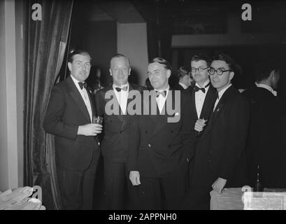 Tournoi International De Hockey Den Haag Date : 14 Avril 1949 Lieu : La Haye, Zuid-Holland Banque D'Images