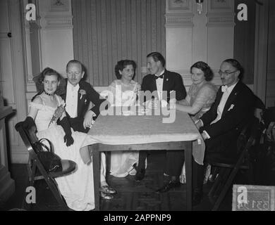 Tournoi International De Hockey Den Haag Date : 14 Avril 1949 Lieu : La Haye, Zuid-Holland Banque D'Images