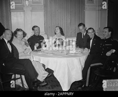 Tournoi International De Hockey Den Haag Date : 14 Avril 1949 Lieu : La Haye, Zuid-Holland Banque D'Images