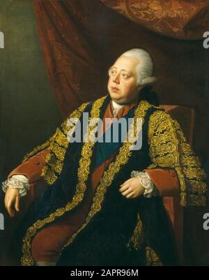 Frederick NORTH, Lord North (1732-1792) Premier ministre britannique Banque D'Images