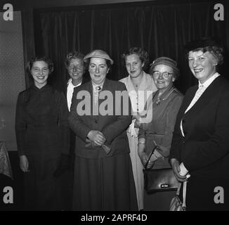 Réception G. Th. Bombe et fils (200 ans). Porte de Cleeve Date: 6 octobre 1956 mots clés: Réceptions Nom personnel: G. Th. BOM en Sons Banque D'Images