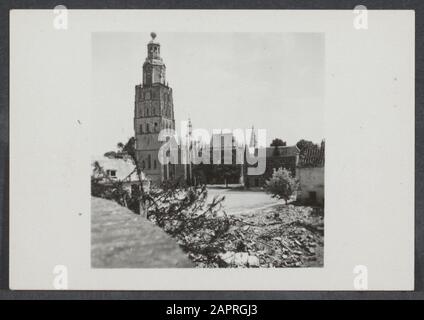 Devastingen 1940 Pays-Bas - R t/m Z Zutphen 1945. Annotation : Voir 900-5232 Date : 1945 Lieu : Pays-Bas Mots Clés : Guerre, Guerres Banque D'Images