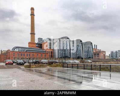Łódź Power Plant, convertie en Planétarium à Lodz, Pologne Banque D'Images