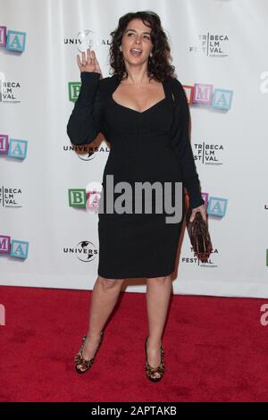 Première du film 'bébé Mama' au 7ème Festival annuel du film Tribeca, New York, Amérique - 23 avril 2008 - Annabella Sciorra Banque D'Images