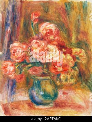 Peinture Renoir vintage Banque D'Images