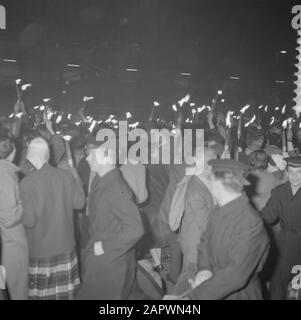 Entrée Nereus À Amsterdam Date: 27 Avril 1958 Lieu: Amsterdam, Noord-Holland Mots Clés: Entrée Banque D'Images