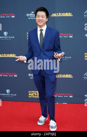 Hollywood, États-Unis. 24 janvier 2020. Hudson Yang lors du 28ème Prix annuel Movieguide À Avalon à Hollywood, USAlifornia, le 24 janvier 2020. Crédit: Tony Forte/Media Punch/Alay Live News Banque D'Images