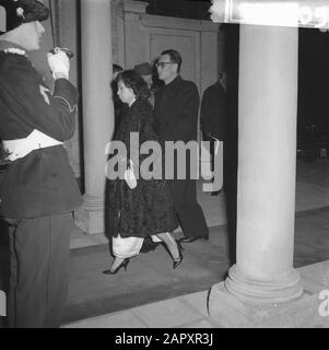 Dîner diplomatique à Huis ten Bosch, fonctionnaire de la Chine [Xie Li] Date: 25 janvier 1961 lieu: Chine mots clés: Fonctionnaires Nom de l'institution: House Ten Bosch Banque D'Images