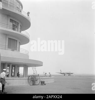 Moyen-Orient 1950-1955 : Egypte Aéroport Du Caire Date : 1950 Lieu : Le Caire, Egypte Mots Clés : Aérodromes Banque D'Images