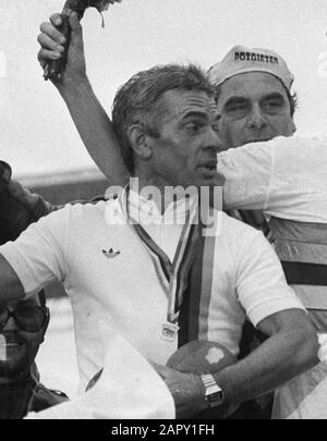 Peffgen Frit. 1979 Championnats du monde de cyclisme au stade olympique d'Amsterdam, en séjournant pour les pros; Banque D'Images