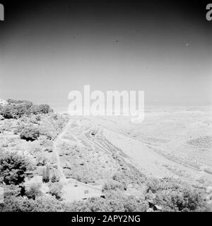Moyen-Orient 1950-1955 : Jordanie vue des environs d'Emmaus Annotation: Au moment de l'enregistrement cet endroit était en Jordanie Date: 1950 lieu: Emmaus, Palestine, Jordanie mots clés: Paysages, panorama Banque D'Images