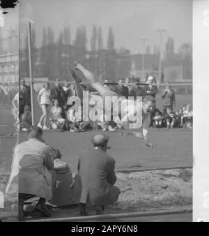 Tournoi De Gymnastique (Athlétisme) Date : 24 Avril 1962 Mots Clés : Anefo, Tournois Banque D'Images