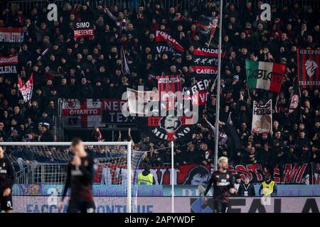 Bonheur milan but pendant Brescia vs Milan, Brescia, Italie, 24 Jan 2020, Football Italien Serie A Men Championship Banque D'Images