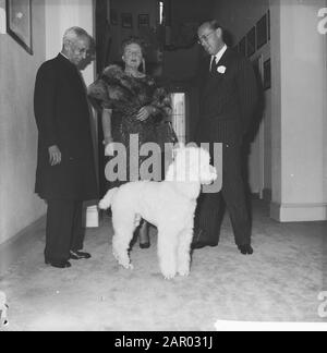 Vice-Président De L'Inde Au Palais Soestdijk Date: 18 Octobre 1961 Lieu: Inde Mots Clés: Vice-Présidents Nom De L'Institution: Palace Soestdijk Banque D'Images