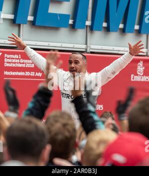 Formule 1 - Grand Prix D'Allemagne De Hockeheim Banque D'Images