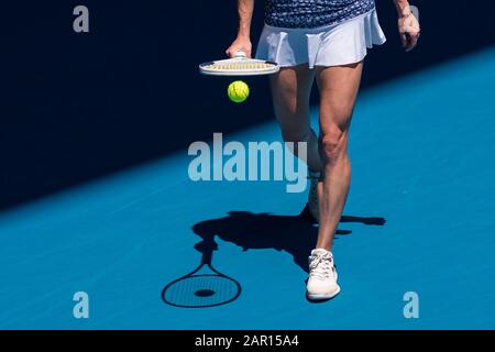 Melbourne, Australie. 25 janvier 2020. Melbourne, Australie. 25 janvier 2020. Camila Giorgi D'Italie Lors Du 6 E Jour Du Championnat D'Open De Tennis Australien De 2020 Au Melbourne Park Tennis Center, ( © Andy Cheung/Arck Images/Arckimages.com/Uk Tennis Magazine/International Sports Fotos) Crédit: Roger Parker/Alay Live News Banque D'Images