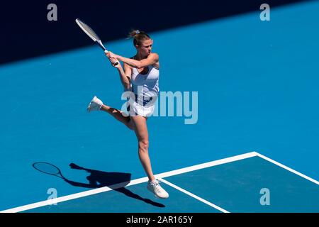 Melbourne, Australie. 25 janvier 2020. Melbourne, Australie. 25 janvier 2020. Camila Giorgi D'Italie Lors Du 6 E Jour Du Championnat D'Open De Tennis Australien De 2020 Au Melbourne Park Tennis Center, ( © Andy Cheung/Arck Images/Arckimages.com/Uk Tennis Magazine/International Sports Fotos) Crédit: Roger Parker/Alay Live News Banque D'Images