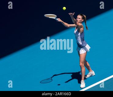 Melbourne, Australie. 25 janvier 2020. Melbourne, Australie. 25 janvier 2020. Camila Giorgi D'Italie Lors Du 6 E Jour Du Championnat D'Open De Tennis Australien De 2020 Au Melbourne Park Tennis Center, ( © Andy Cheung/Arck Images/Arckimages.com/Uk Tennis Magazine/International Sports Fotos) Crédit: Roger Parker/Alay Live News Banque D'Images