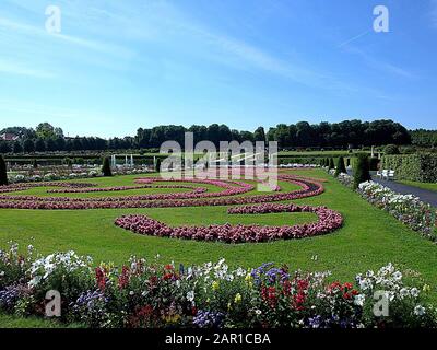 Château baroque de Ludwigsburg à Stuttgart en Allemagne Banque D'Images