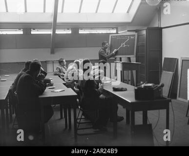 Formation non-officiers Centre de formation gratuit Wezep Date : 23 novembre 1949 mots clés : pas D'OFFICIEURS, nom de l'établissement de formation : Centre de formation gratuit Wezep Banque D'Images