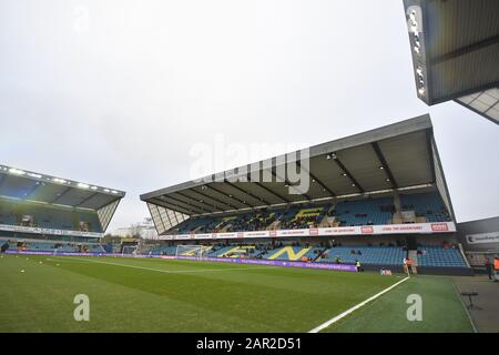 The Den, Londres, Royaume-Uni. 25 janvier 2020. Londres, ANGLETERRE - 25 JANVIER vue générale du stade lors du 4ème match de la FA Cup entre Millwall et Sheffield United à la Haye, Londres le samedi 25 janvier 2020. (Crédit: Ivan Yordanov | MI News)la photographie ne peut être utilisée qu'à des fins de rédaction de journaux et/ou de magazines, licence requise à des fins commerciales crédit: Mi News & Sport /Alay Live News Banque D'Images