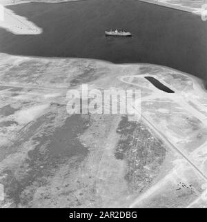 Ports, Maasvlakte Date: Non daté lieu: Rotterdam, Zuid-Holland mots clés: Ports Nom personnel: Maasvlakte Nom de l'institution: Europoort, Princess Margriethaven Banque D'Images