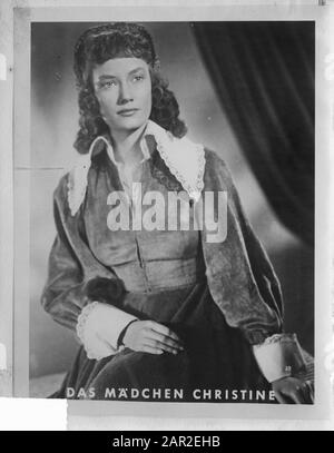 Filmfoto Actueel, Das Madchen Christine Date : 26 Mars 1950 Nom Personnel : Christine Banque D'Images