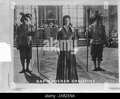 Filmfoto Actueel, Das Madchen Christine Date : 26 Mars 1950 Nom Personnel : Christine Banque D'Images