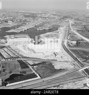 Construction de routes, ports, expédition Date : non daté mots clés : ports, expédition, construction de routes Banque D'Images