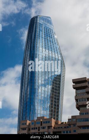 Un Blackfriars, connu officieusement sous le nom de vase Skyscraper dans le quartier de South Bank dans le centre de Londres. Banque D'Images