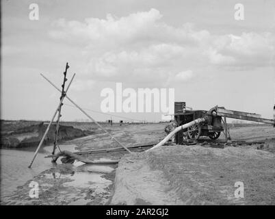 Canaux, travail, outils, serpents Date : non daté mots clés : canaux, serpents, outils, travail Banque D'Images