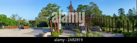 Sentier Militaire Du Queens Park. Maryborough Queensland Banque D'Images