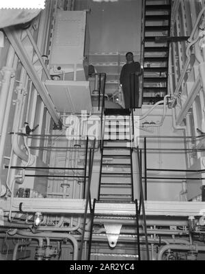 Affectation: Zaandlandse testvaart ms Aida III Date: 22 décembre 1961 mots clés: Ships Nom de l'institution: AIDA III Banque D'Images