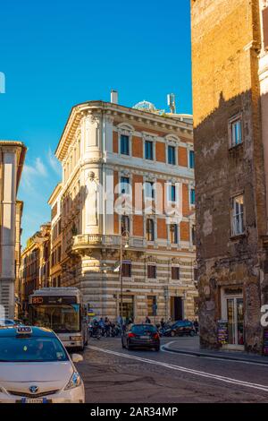 En blanchisserie du Trastevere de Rome, Italie Banque D'Images