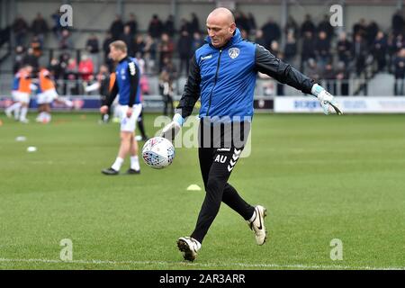 Salford, Royaume-Uni. 25 janvier 2020. Salford, ANGLETERRE - 25 JANVIER avant le match de la Sky Bet League 2 entre Salford City et Oldham Athletic à Moor Lane, Salford le samedi 25 janvier 2020. (Crédit: Eddie Garvey | MI News ) la photographie ne peut être utilisée qu'à des fins de rédaction de journaux et/ou de magazines, licence requise à des fins commerciales crédit: Mi News & Sport /Alay Live News Banque D'Images