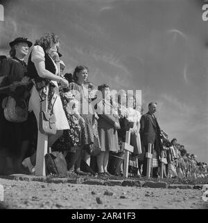 Jour Commémoratif Margraten Date : 31 Mai 1947 Banque D'Images