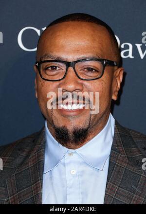 Beverly Hills, États-Unis. 25 janvier 2020. Beverly HILLS, LOS ANGELES, CALIFORNIE, États-Unis - 25 JANVIER: Timbaland arrive à l'Recording Academy Et au gala pré-GRAMMY 2020 de Clive Davis qui s'est tenu à l'hôtel Beverly Hilton le 25 janvier 2020 à Beverly Hills, Los Angeles, Californie, États-Unis. (Photo De Xavier Collin/Image Press Agency) Crédit: Image Press Agency/Alay Live News Banque D'Images