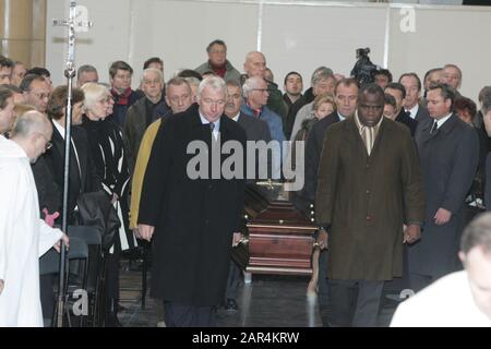 Begrafenis/FunRailles Raymond Goethals Basile Boli/Georges Heylens /Christian Piot/Paul Van Himst/Robbie Rensenbrink/Lon Polleunis Crédit: Pro Shots/Alay Live News Banque D'Images