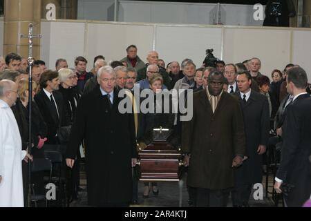 Begrafenis/FunRailles Raymond Goethals Basile Boli/Georges Heylens /Christian Piot/Paul Van Himst/Robbie Rensenbrink/Lon Polleunis Crédit: Pro Shots/Alay Live News Banque D'Images