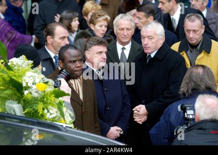Raymond Goethals Funerailles Funeral Begrafenis Basile Boli Goerges Heylens Christian Piot Robby Rensenbrink Paul Van Himst Odillon Polleunis Photo De Walschaerts Francois Crédit: Pro Shots/Alay Live News Banque D'Images
